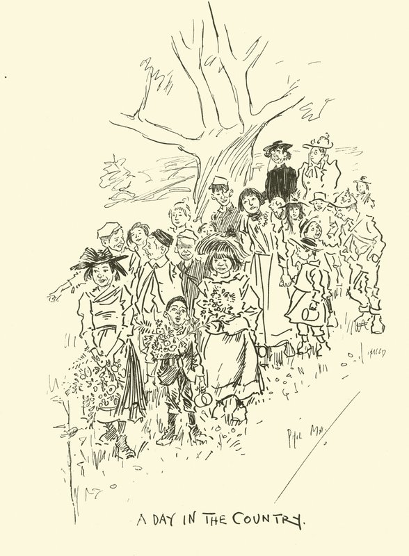 Illustration für Phil Mays Gutter-Snipes von Phil May