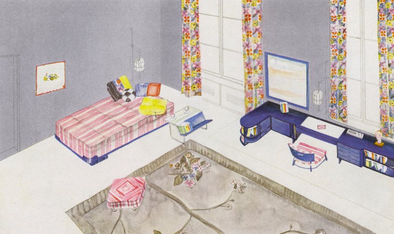 Innenräume der 1930er Jahre: Boudoir von Philip Alexius de Laszlo