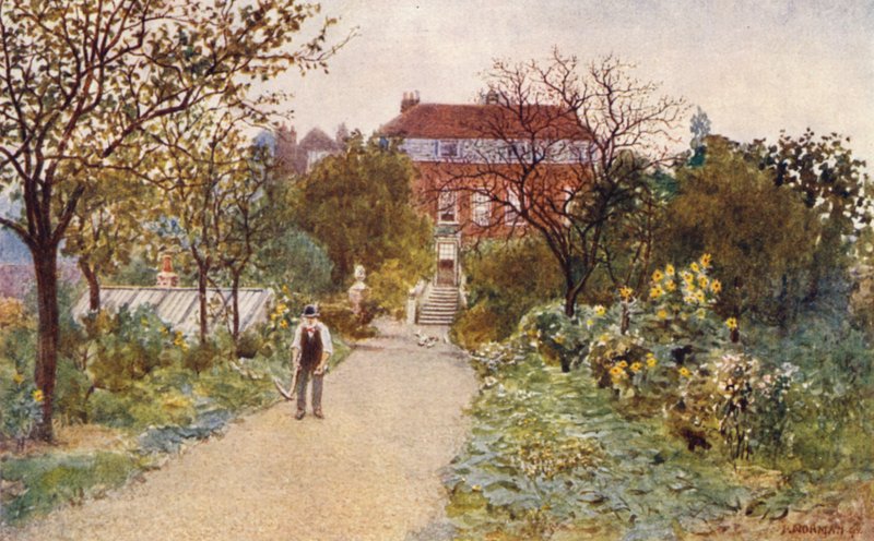 Scarsdale House, Wrights Lane, Kensington, 1892 von Philip Norman