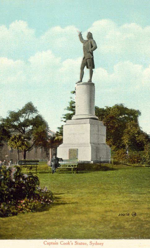 Captain Cooks Statue, Sydney von Photographer Australian