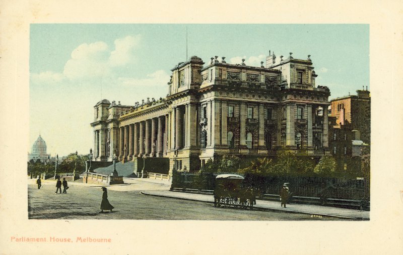 Parlamentsgebäude, Melbourne, Victoria, Australien von Photographer Australian