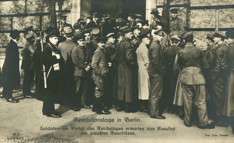 Die deutsche Revolution, Berlin von Photographer German