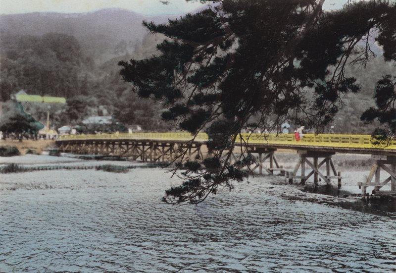Japan, ca. 1912: Arashiyama, Kyoto von Photographer Japanese