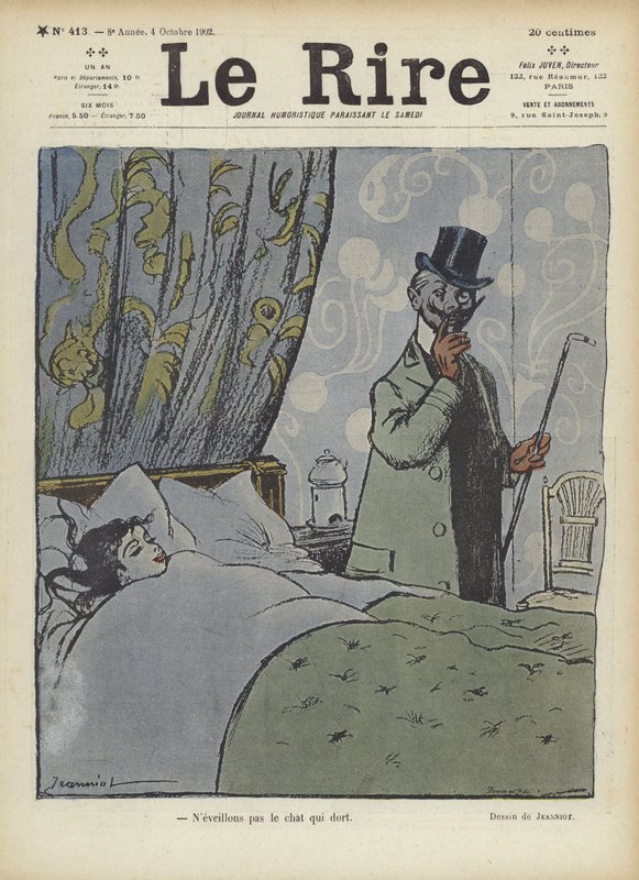 Illustration für Le Rire von Pierre Georges Jeanniot