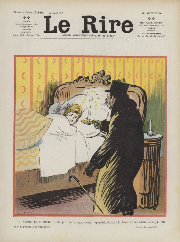 Illustration für Le Rire von Pierre Georges Jeanniot