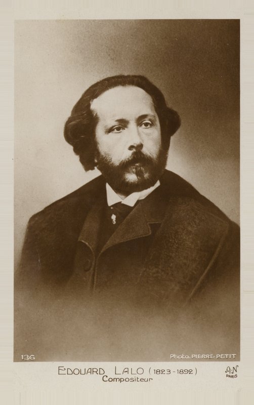 Porträt von Edouard Lalo von Pierre Petit