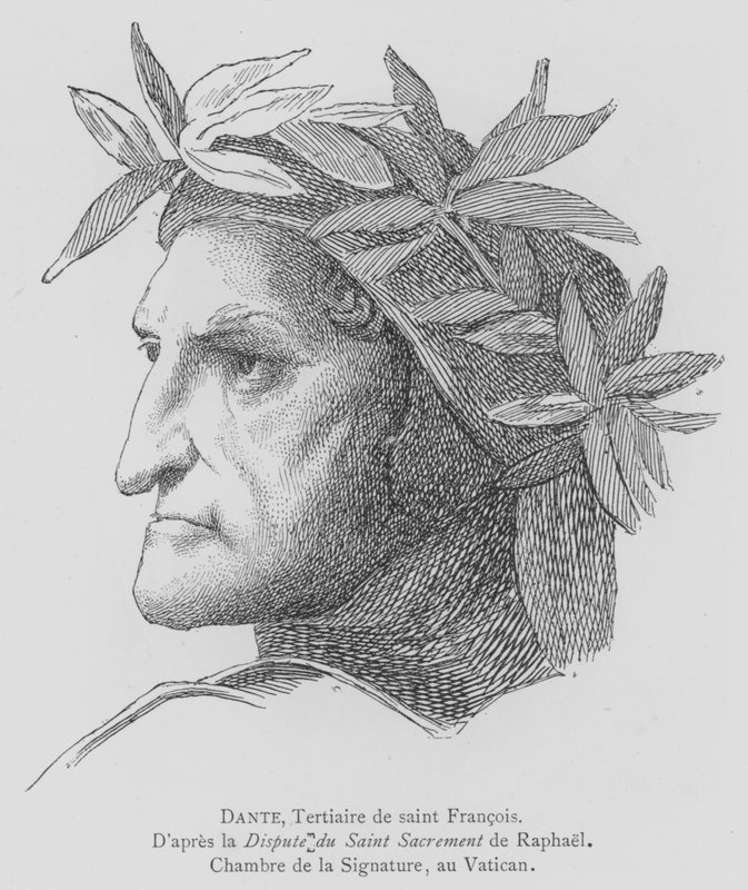Dante Alighieri, italienischer Dichter von after Raphael