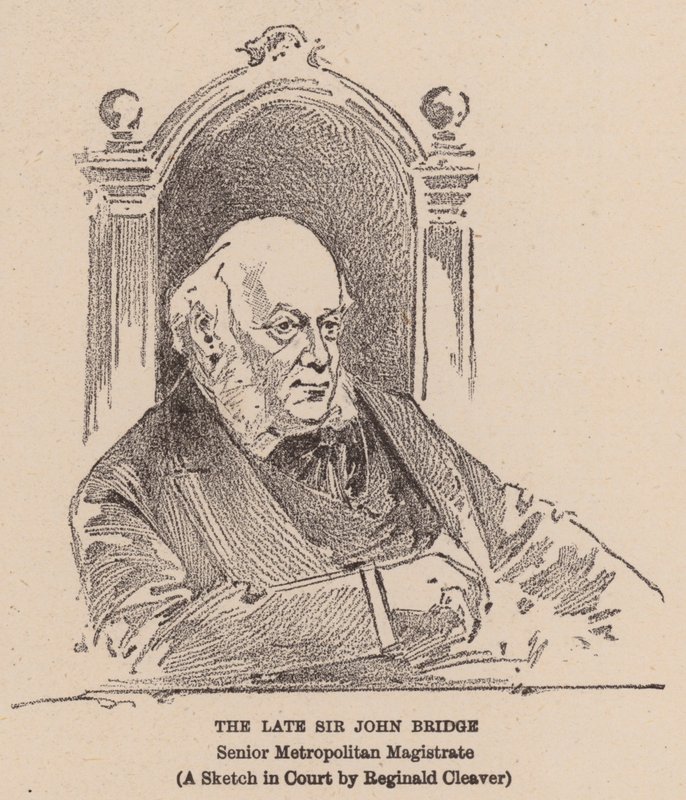 Der verstorbene Sir John Bridge von Reginald Thomas Cleaver