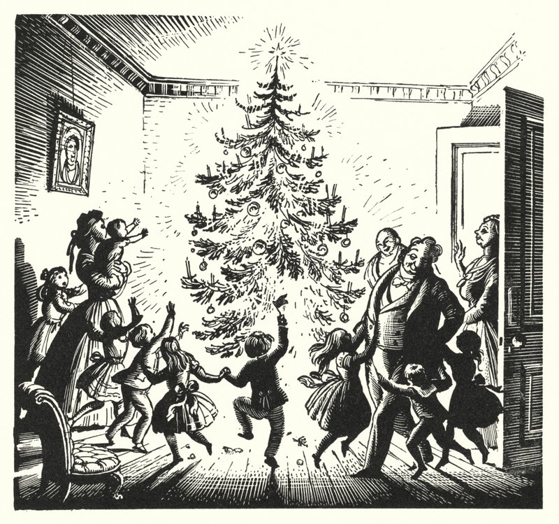 Hans Christian Andersen: Der Tannenbaum von Rex (after) Whistler