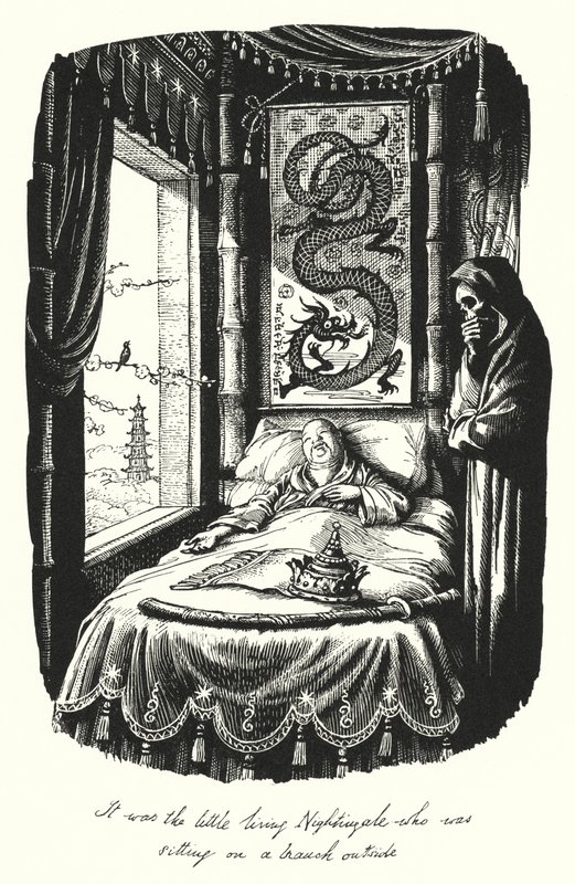 Hans Christian Andersen: Die Nachtigall von Rex (after) Whistler