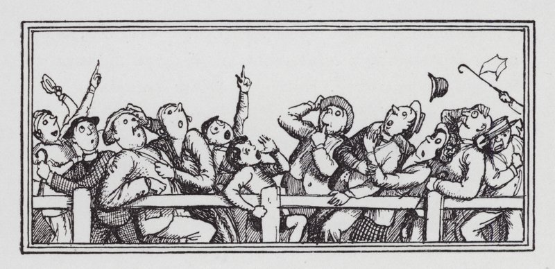 Die Luftparade von Rex (after) Whistler