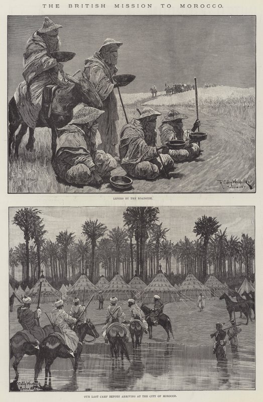 Die britische Mission nach Marokko von Richard Caton Woodville junior
