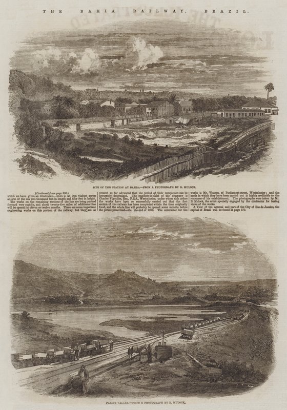 Die Bahia-Eisenbahn, Brasilien von Richard Principal Leitch