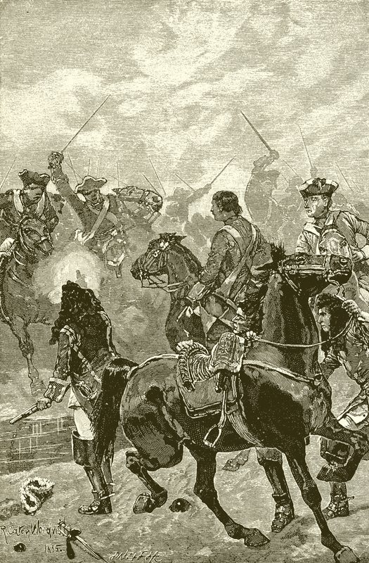 Marlborough bei Ramilies von Richard Caton Woodville junior