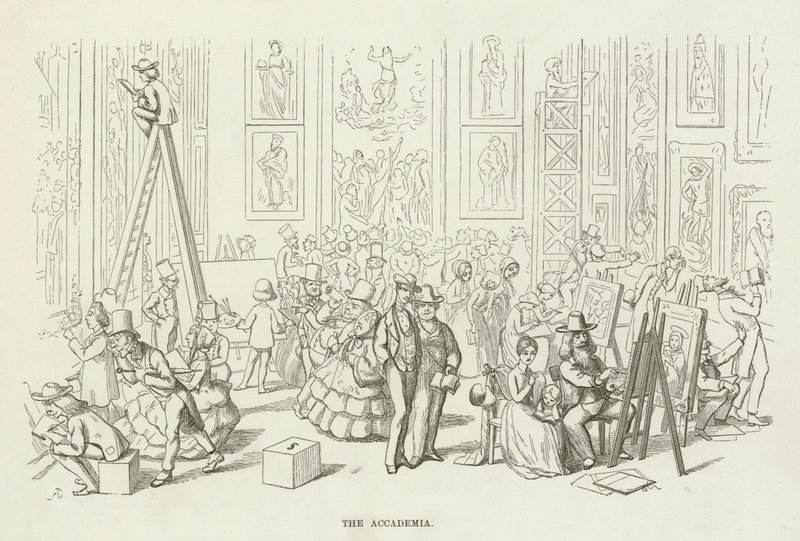 Die Accademia von Richard Doyle
