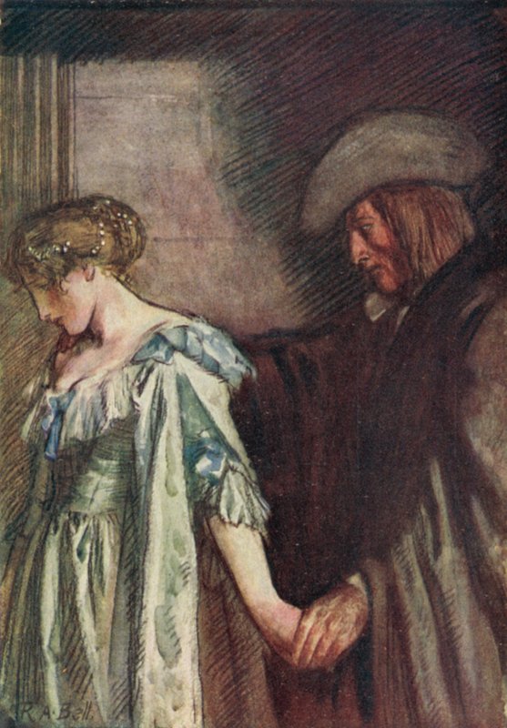 Abschied der Liebe von Michael Drayton von Robert Anning Bell