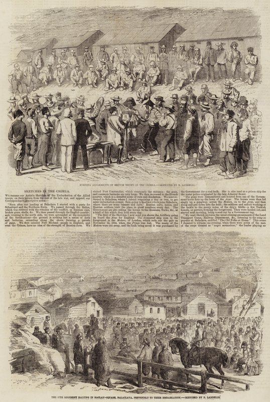 Skizzen auf der Krim von Robert Thomas Landells