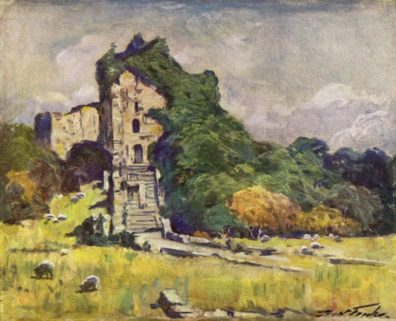 Alte Burg, Cardiff von Robert (after) Fowler