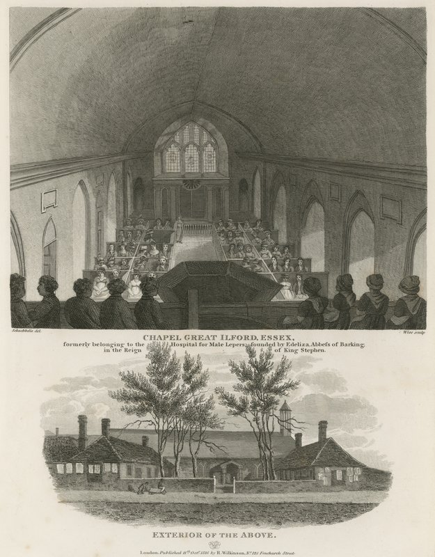 Kapelle, Great Ilford, Essex von Robert Blemell Schnebbelie