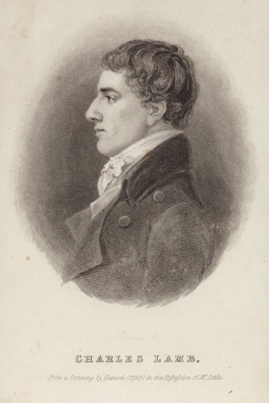 Porträt von Charles Lamb von Robert Hancock