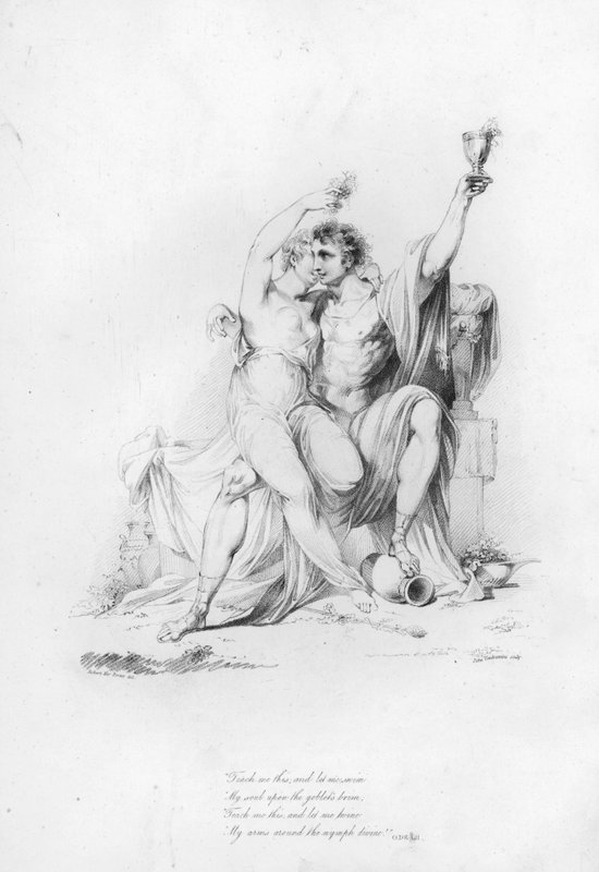 Anakreon, Ode LII von Robert Kerr (after) Porter