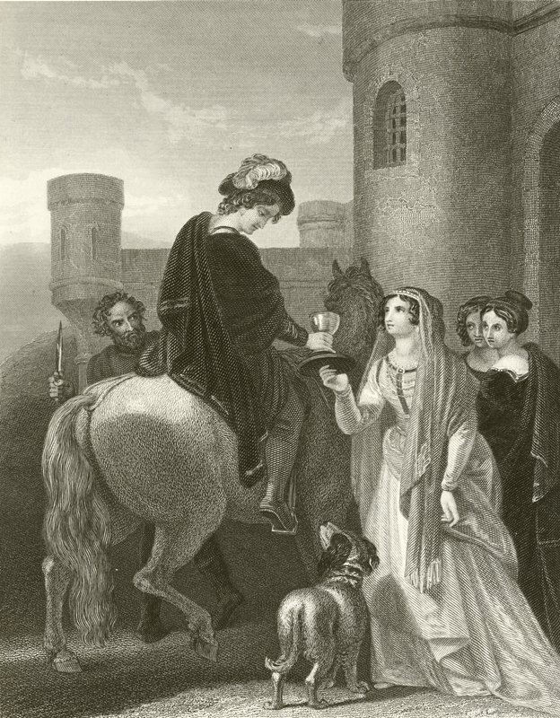 Verrat von Elfrida von Robert Smirke