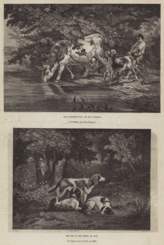 Schöne Künste der Pariser Weltausstellung von Rosa Bonheur