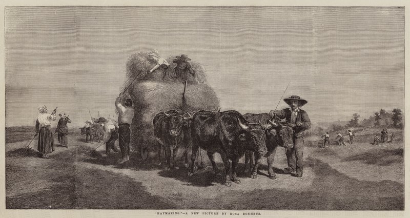 Heuernte von Rosa Bonheur