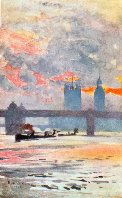 Die Themse, Charing Cross von Rose Maynard Barton