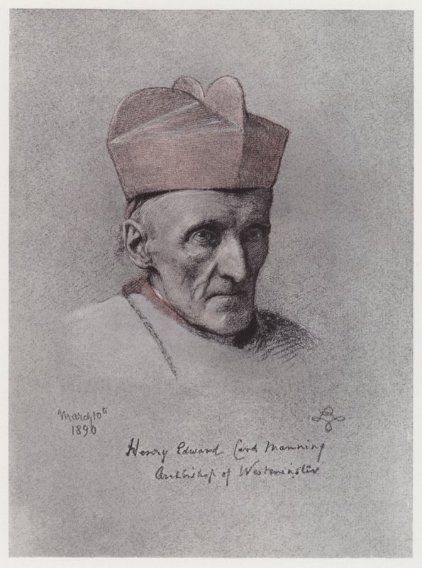 Kardinal Manning von Rudolf Lehmann