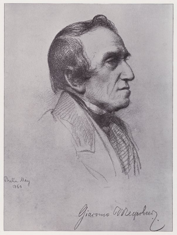 Giacomo Meyerbeer von Rudolf Lehmann
