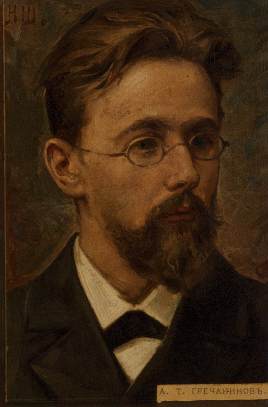 Alexander Gretchaninow, russischer Romantischer Komponist (1864-1956) von Russian School