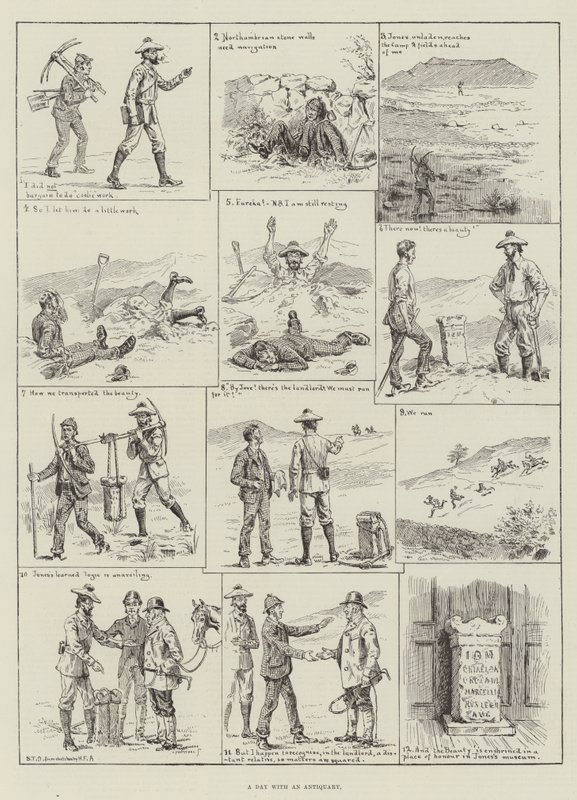 Ein Tag mit einem Antiquar von S.T. Dadd