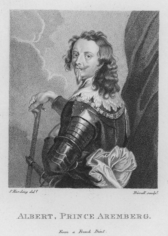 Albert, Prinz Aremberg (Gravur) von S. (after) Harding