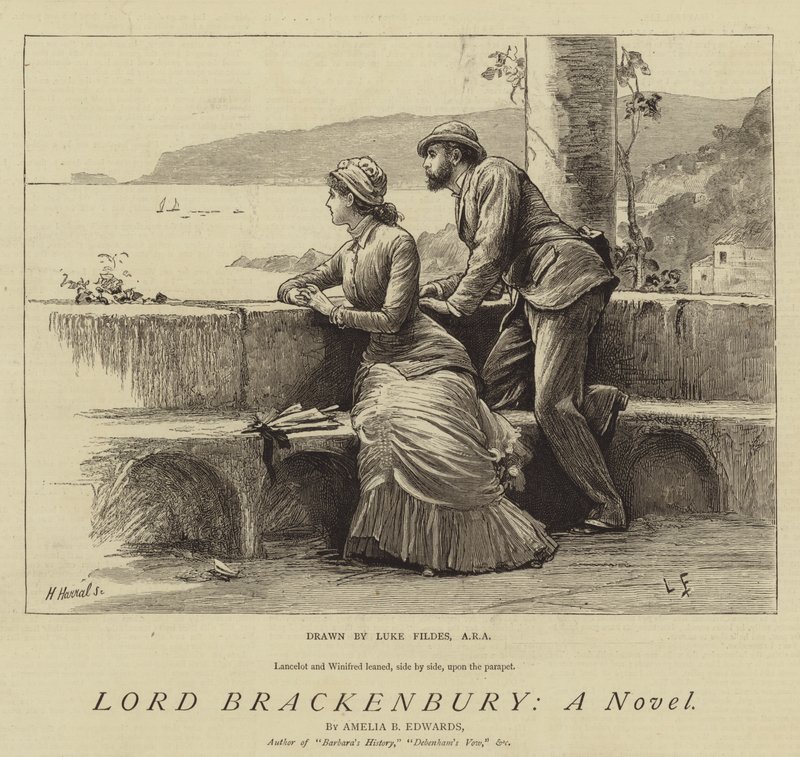 Lord Brackenbury, ein Roman von Samuel Luke Fildes
