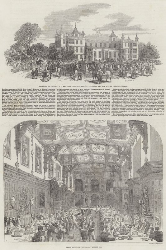 Feierlichkeiten in Audley End von Samuel Read