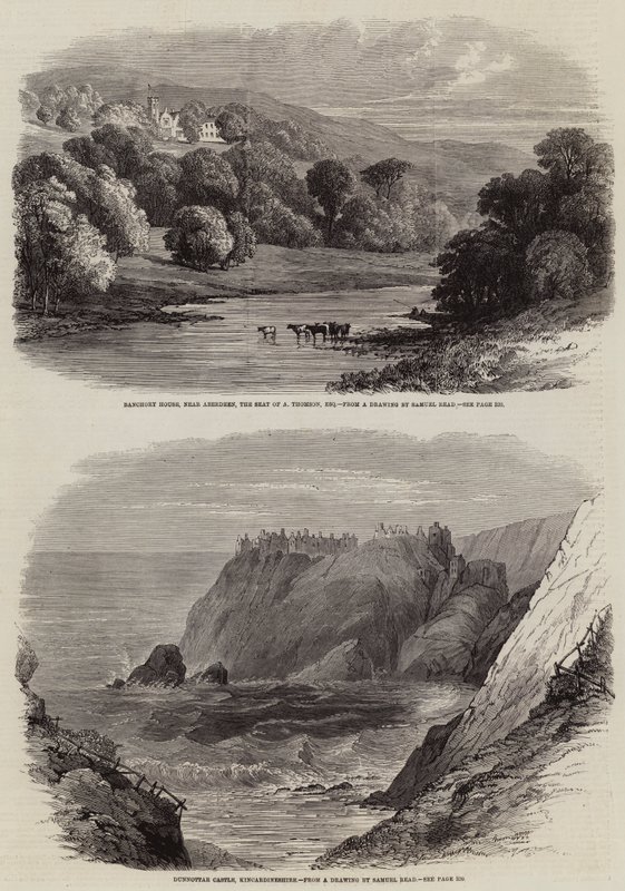 Skizzen in Schottland von Samuel Read