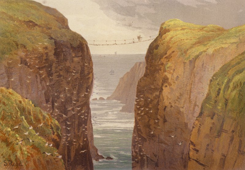 Nordirland, Carrick-a-Rede von Samuel Read