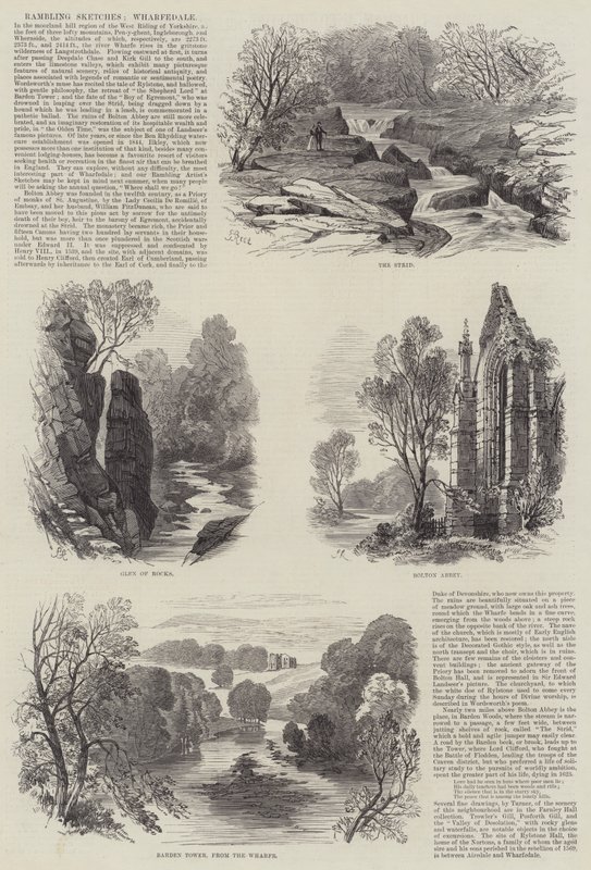 Streifskizzen, Wharfedale von Samuel Read