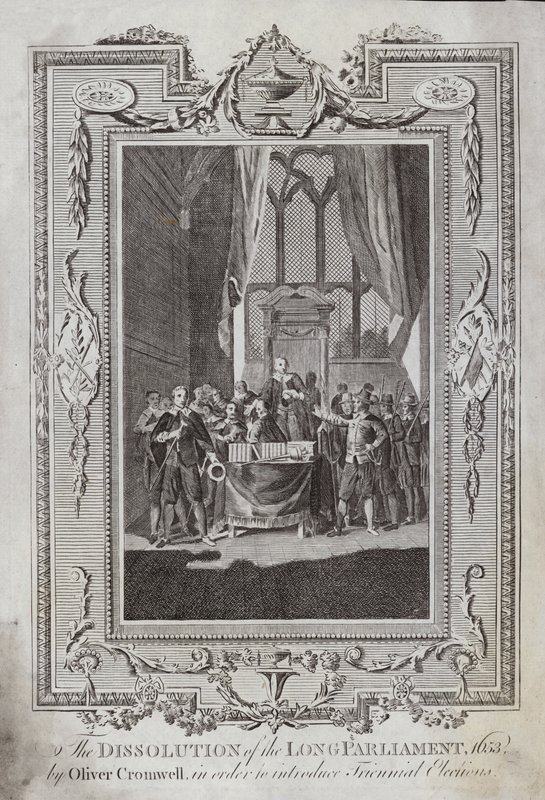 Auflösung des Langen Parlaments von Samuel Wale