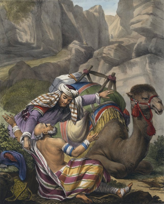 Der barmherzige Samariter von Siegfried Detler Bendixen