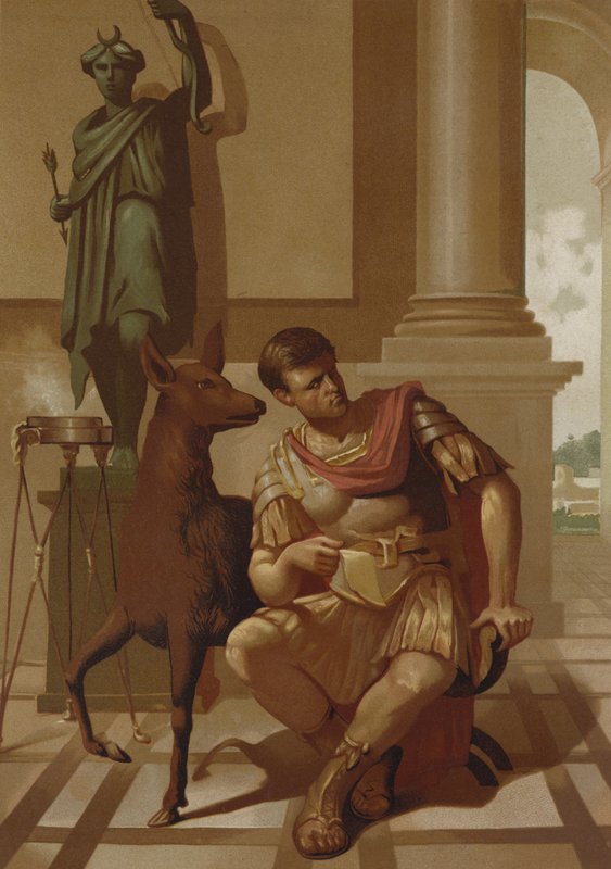 Quintus Sertorius und sein Reh von Spanish School