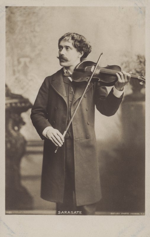 Pablo de Sarasate, spanischer Geiger und Komponist von Spanish Photographer