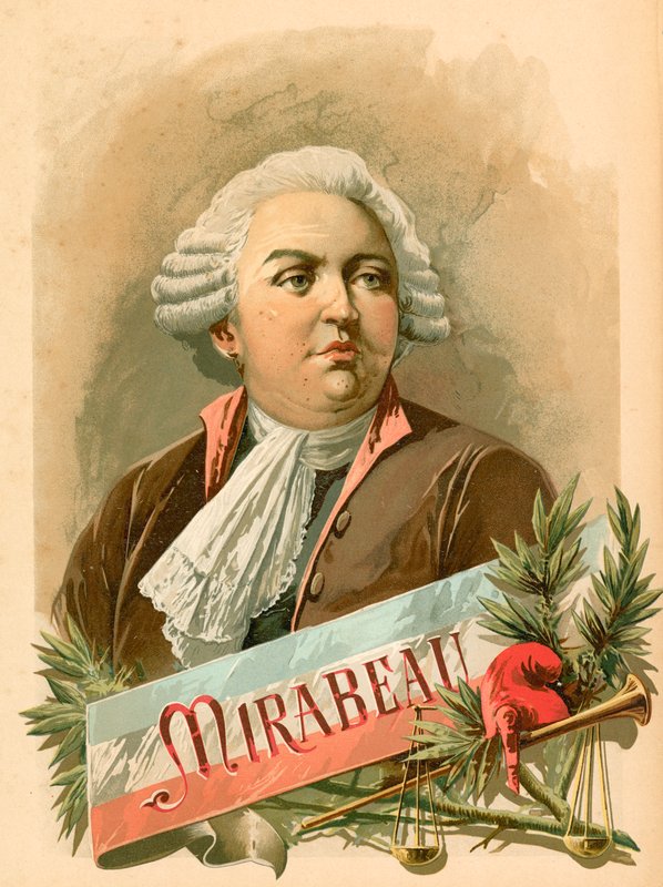 Honoré Gabriel Riqueti, Graf von Mirabeau von Spanish School