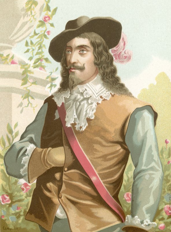 König Karl I. von England von Spanish School