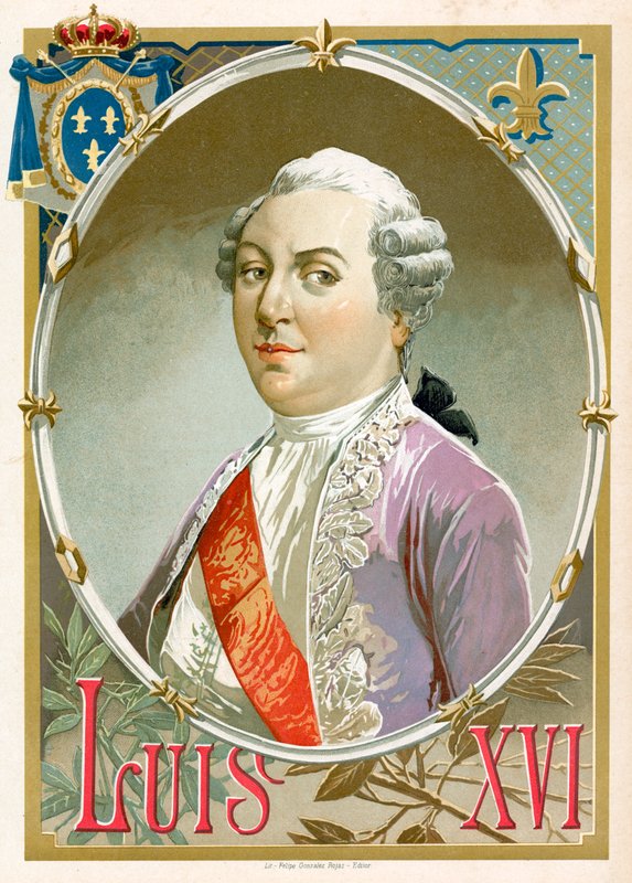 König Ludwig XVI. von Frankreich von Spanish School