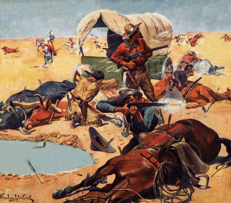 Cowboys und Indianer von Stanley L. Wood