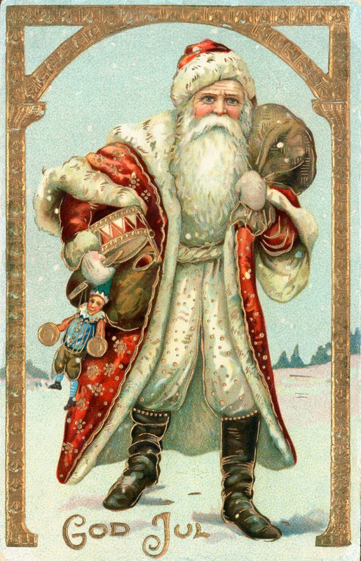 Schwedische Weihnachtskarte von Swedish School