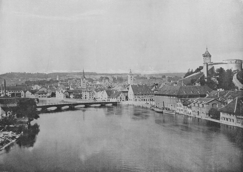 Schaffhausen und der Rhein von Swiss Photographer