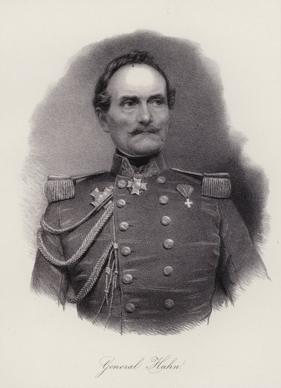 Emanuel Hahn, Schweizer General von Swiss School
